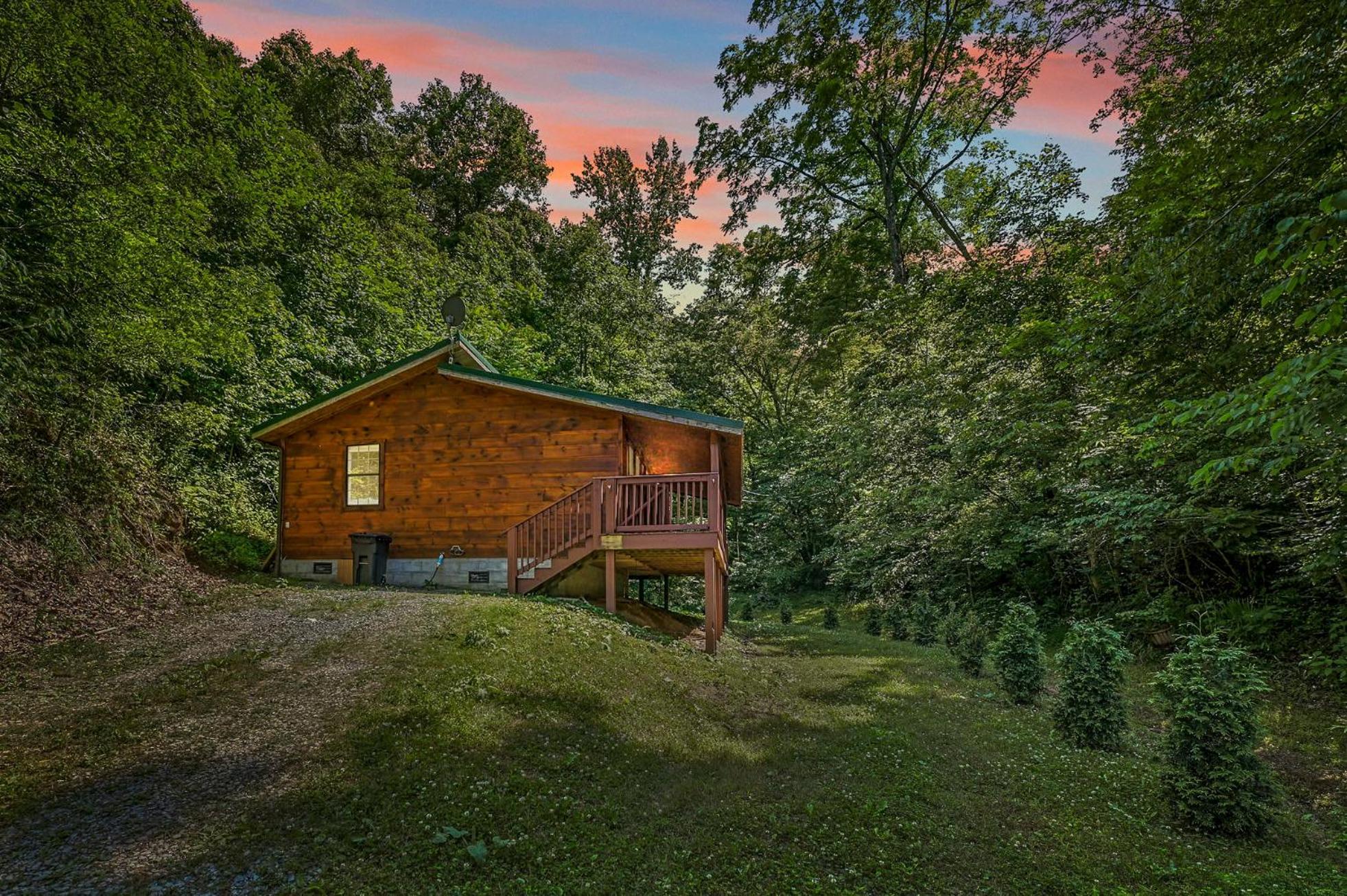 Smoky Mountains Hut Tub Cabin Dog Friendly Sevierville Luaran gambar