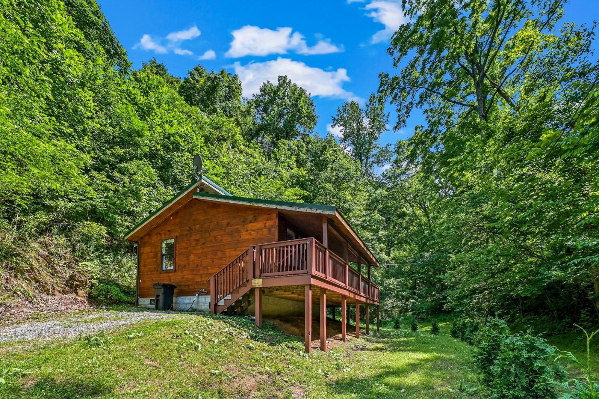 Smoky Mountains Hut Tub Cabin Dog Friendly Sevierville Luaran gambar